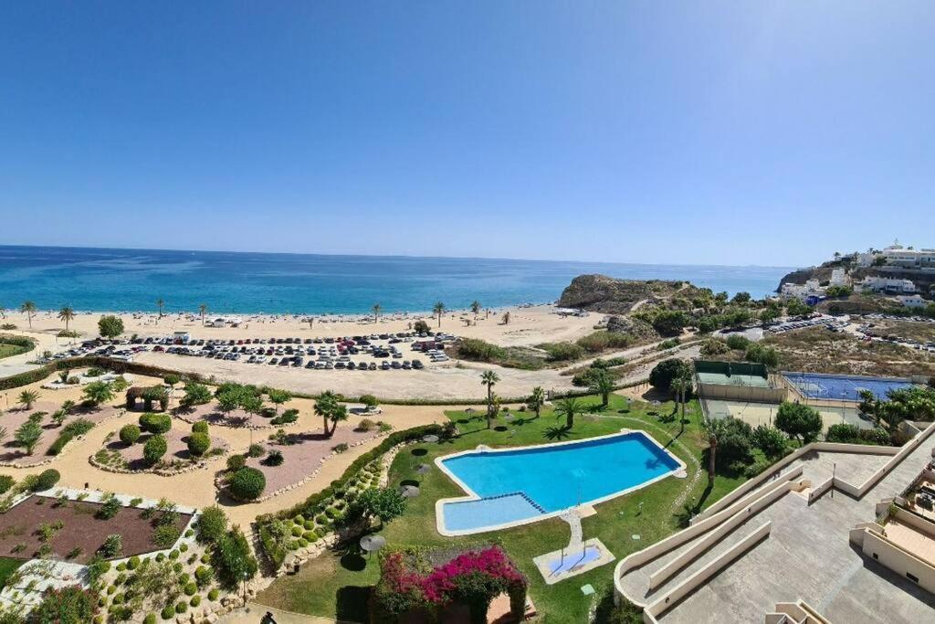 Top-Floor Beachfront Apartment With Parking, Pool, & Spacious Sea-View Balcony Villajoyosa Exterior photo